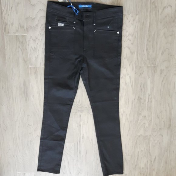 G-Star Raw Jeans Women Low Loose Tapered Fit Size 28 Length 32 Wax Denim - Picture 3 of 16